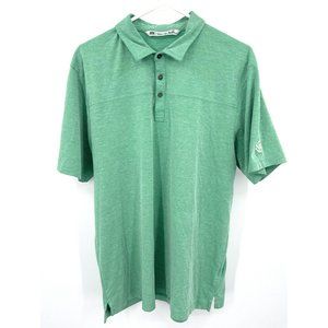 Travis Mathew Polo Green Embroidered Men’s Sz XL Soft Shirt